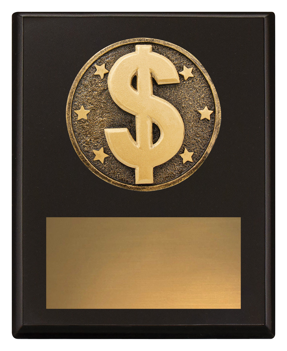 Challenge Plaque - Dollar - 150mm