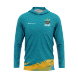 Swimming Wide Bay 2025 Short Course Champs lightweight hooded sun shirt