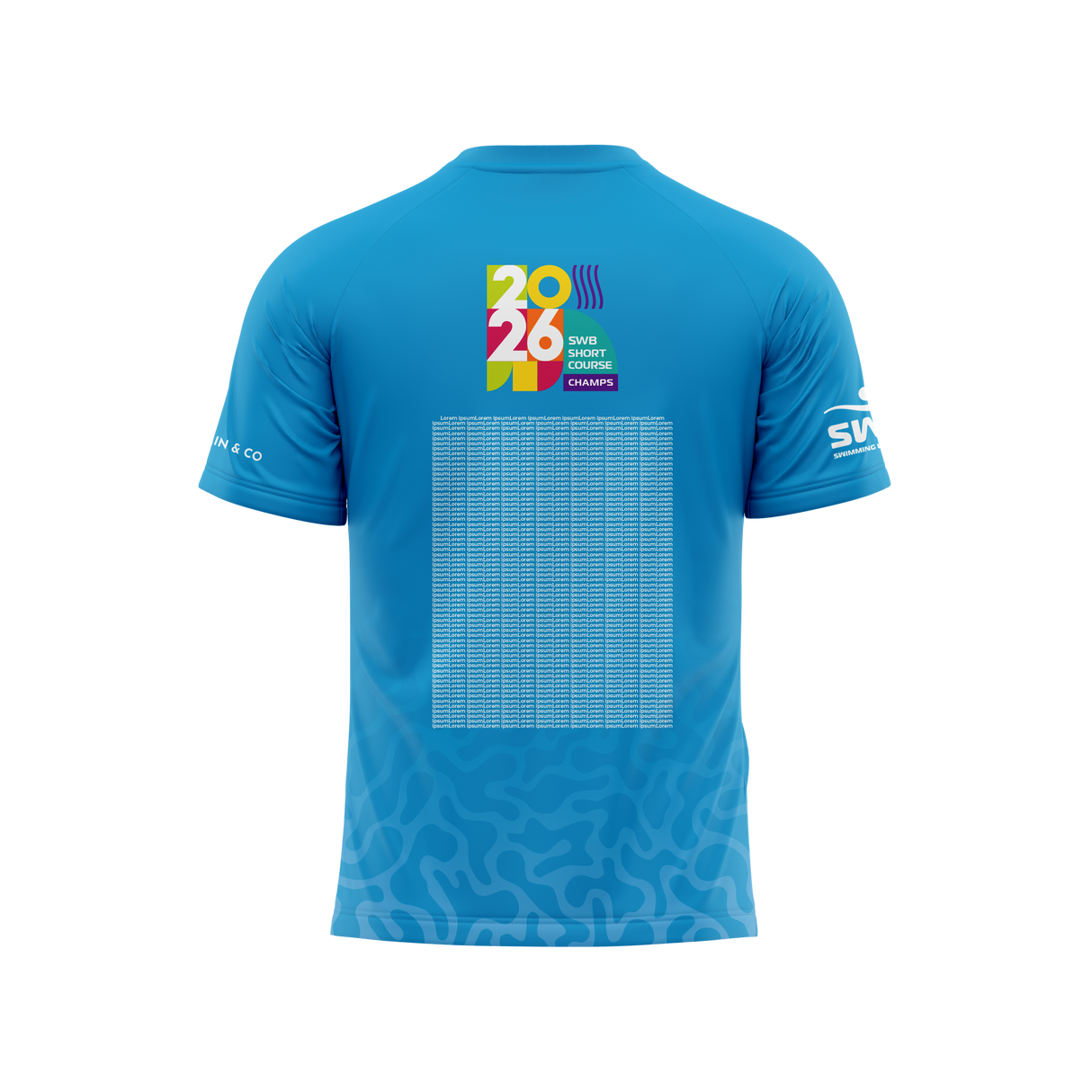 2026 SWB Short Course Champs Short Sleeve Tee