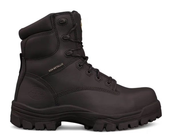 QUBE Oliver Boots - 150MM BLACK LACE UP BOOT (45-645)