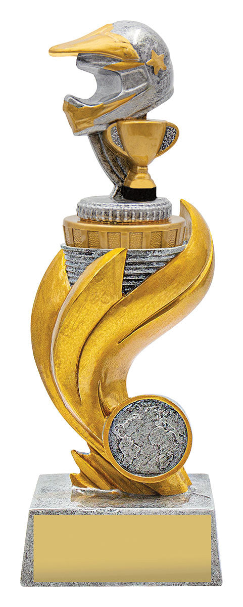 Motocross Flame  - 195mm