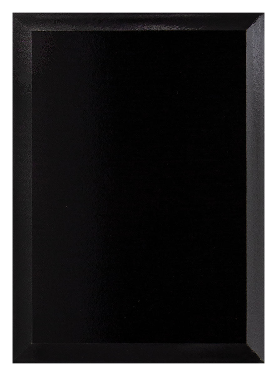 Value Plaque Black - 150mm