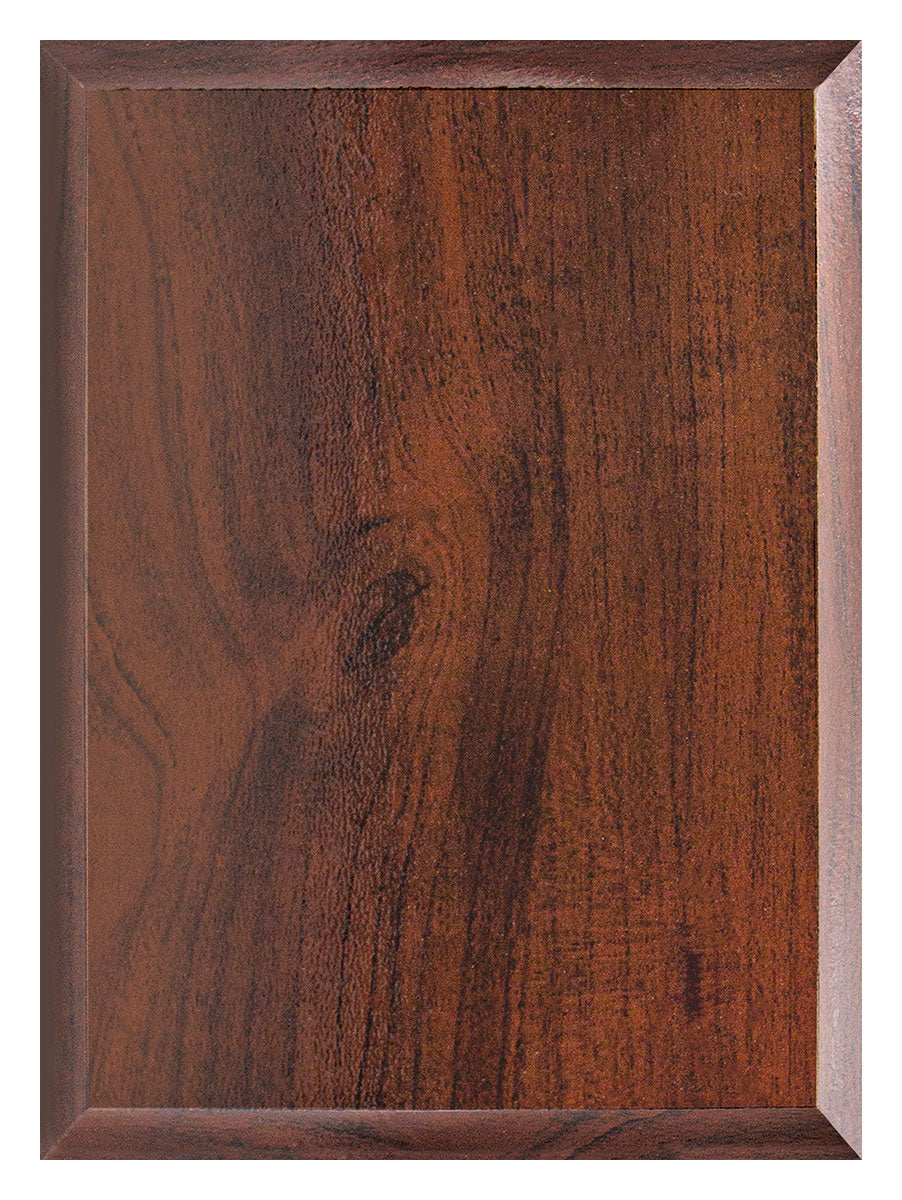 Value Plaque Walnut - 175mm