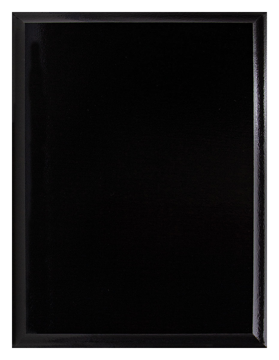 Value Plaque Black - 200mm