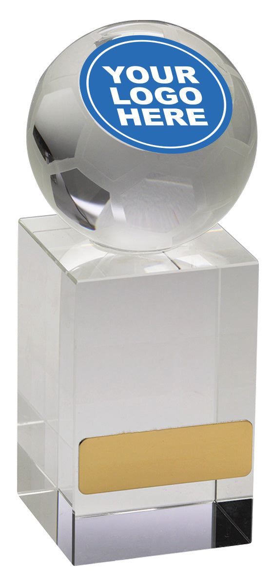 Football Logo Crystal - 135mm