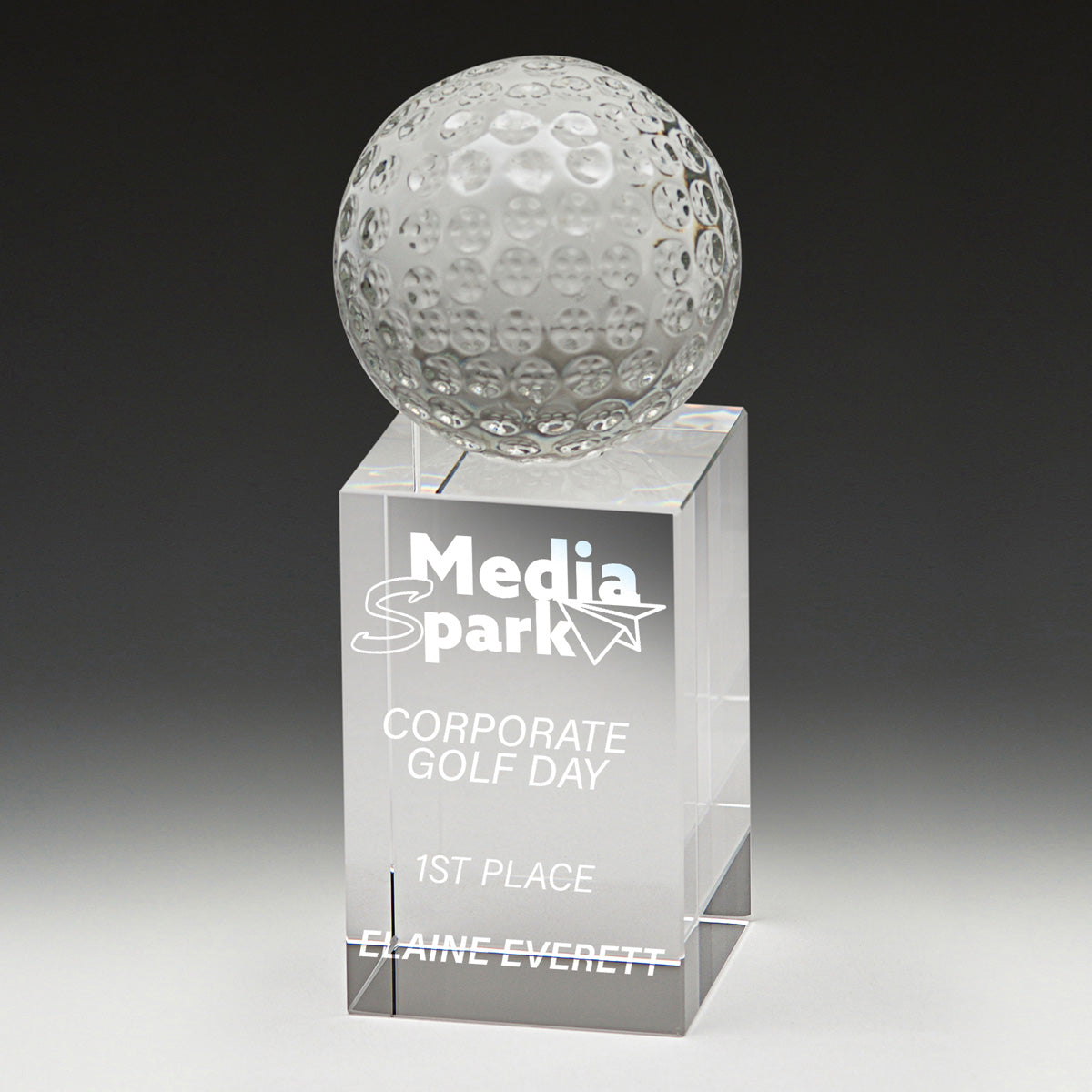 Crystal Acorn - Golf - 140mm