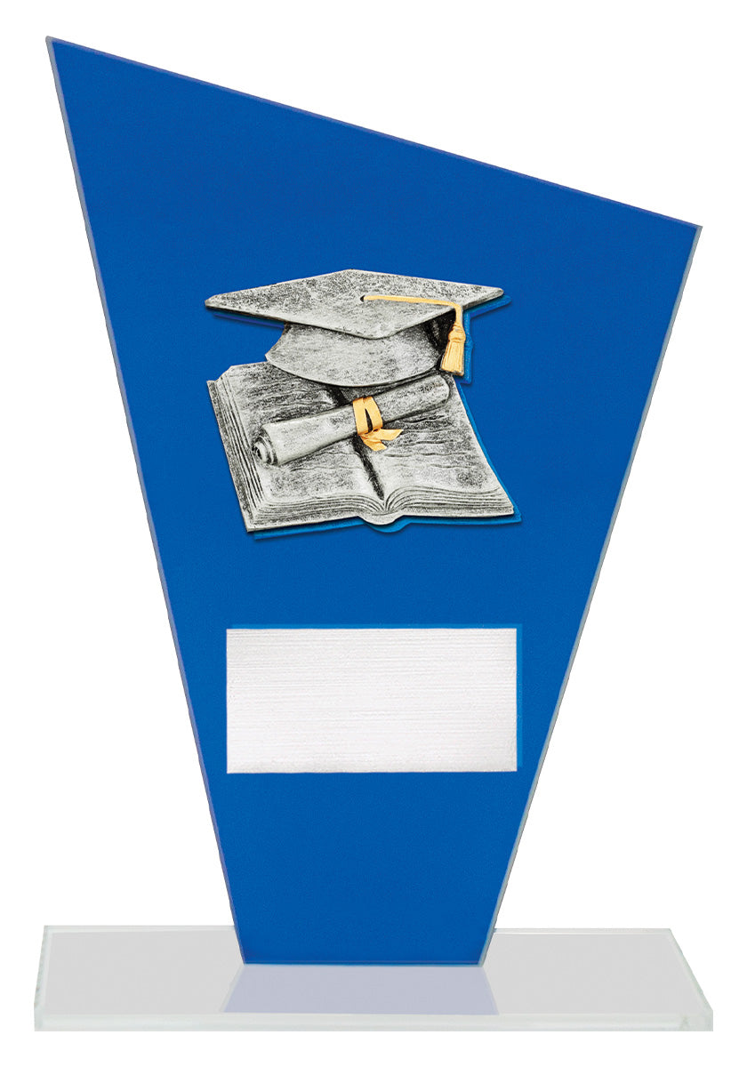 Cobalt Glass - Academic - 190mm