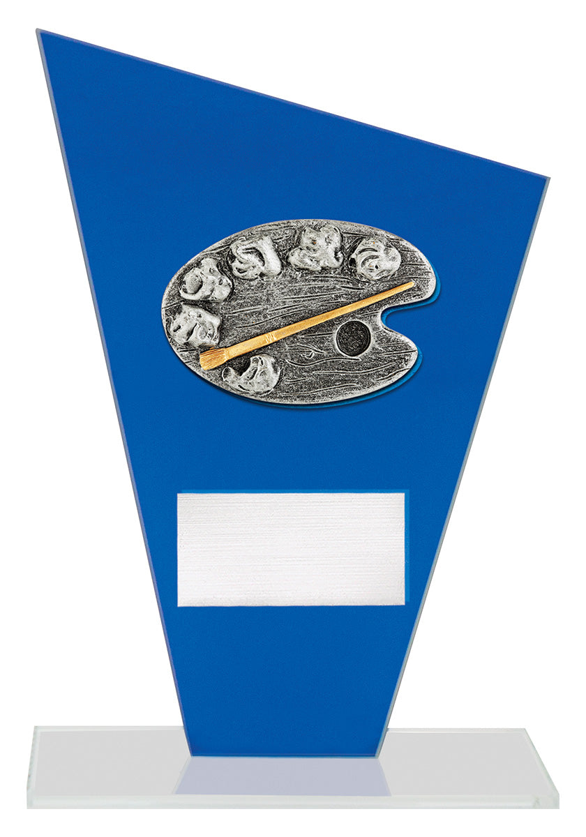 Cobalt Glass - Art - 190mm