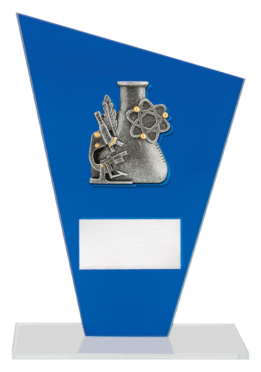 Cobalt Glass - Science - 190mm
