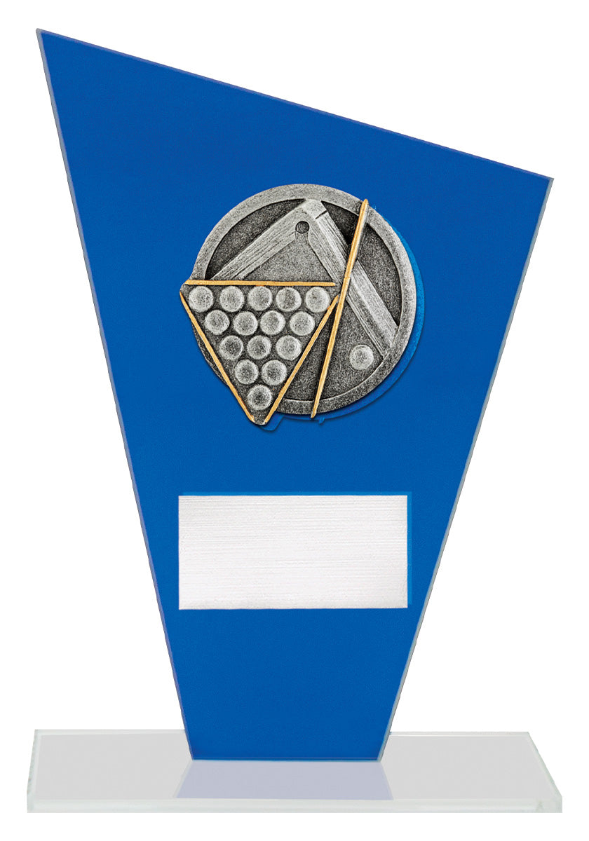 Cobalt Glass - Pool / Snooker - 210mm