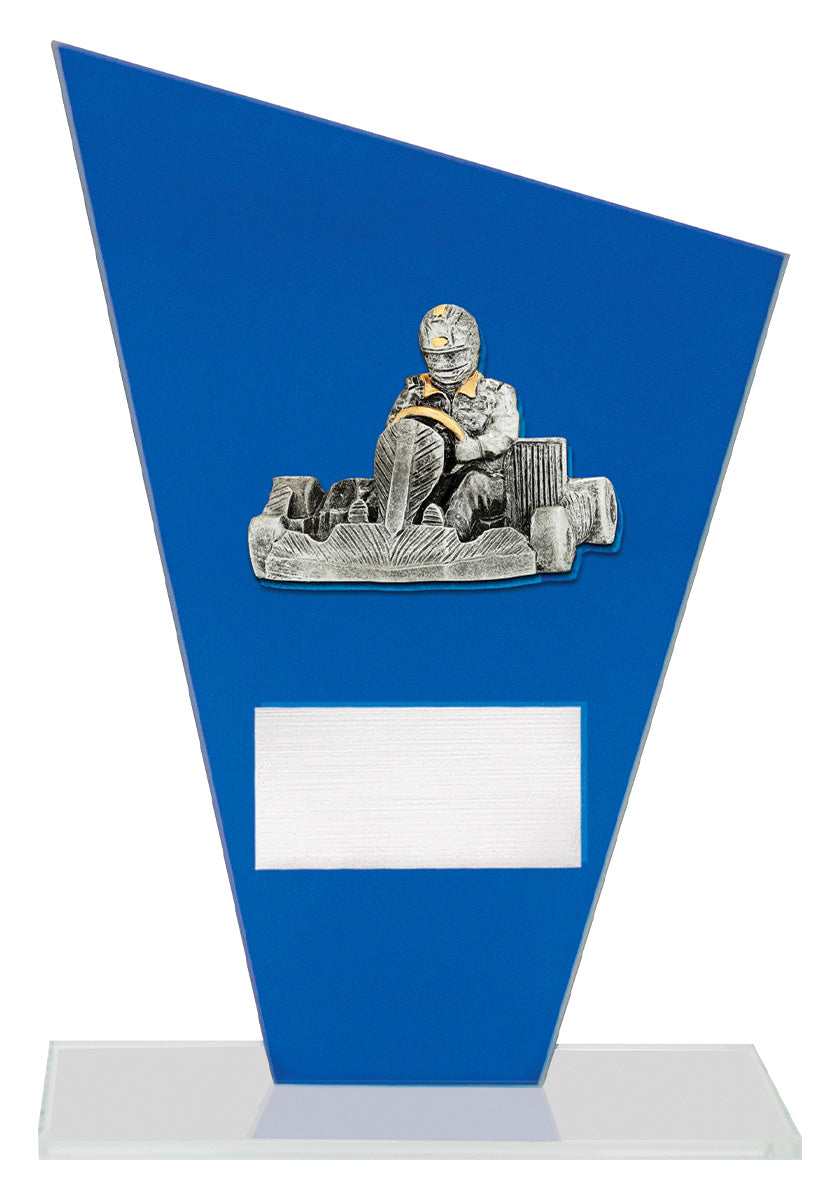 Cobalt Glass - Go Kart - 210mm
