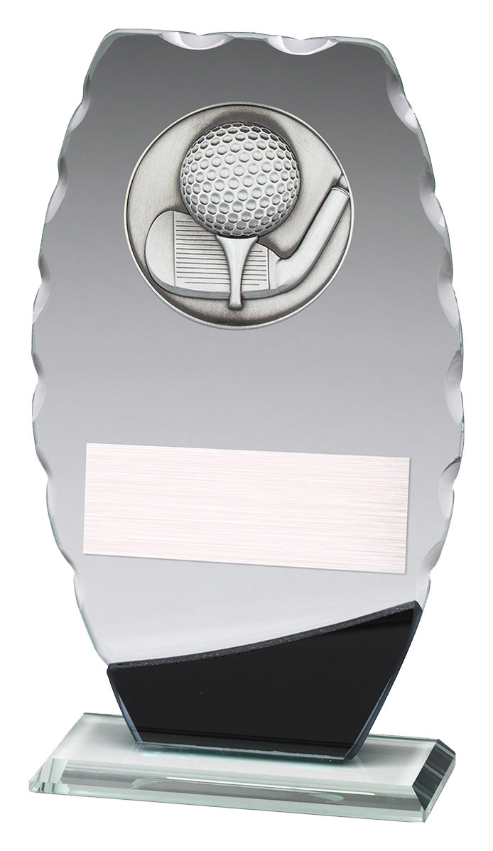 Clipped Oval - Golf Theme - 190mm