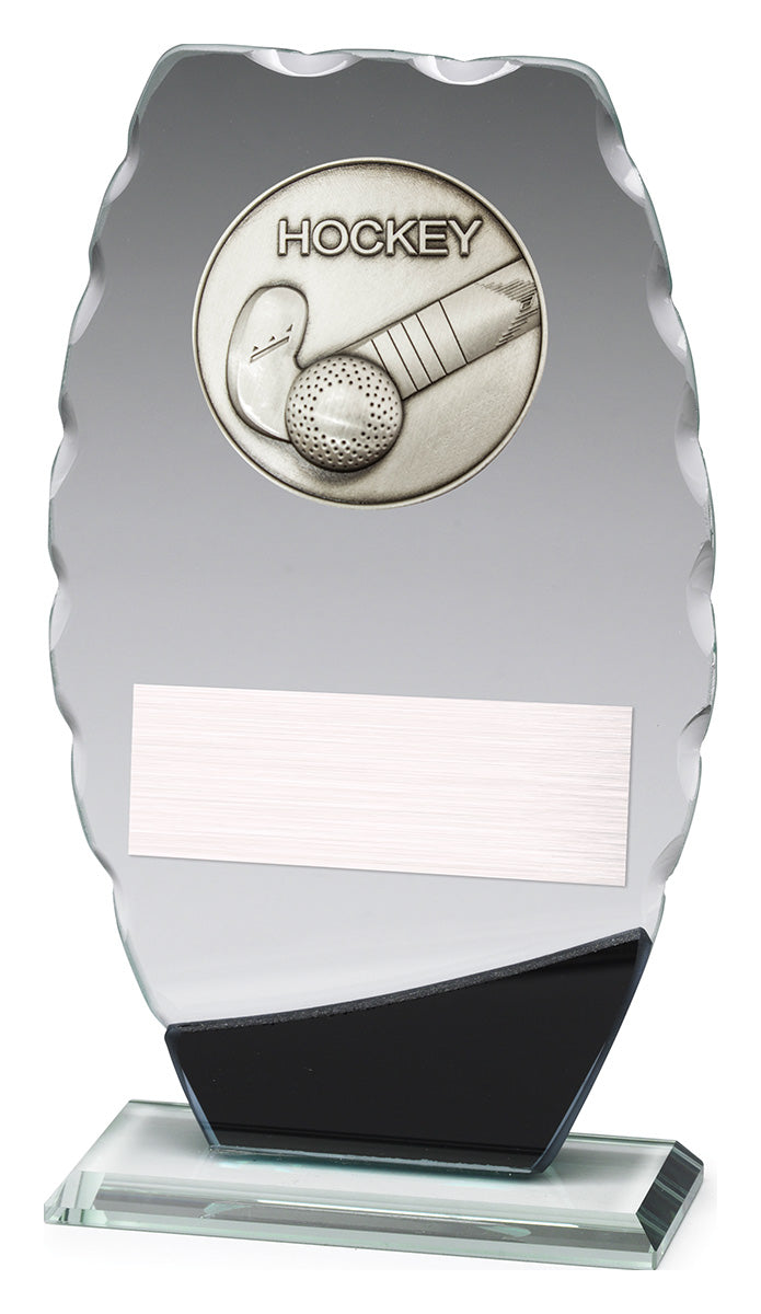 Clipped Oval Glass - Hockey - 190mm