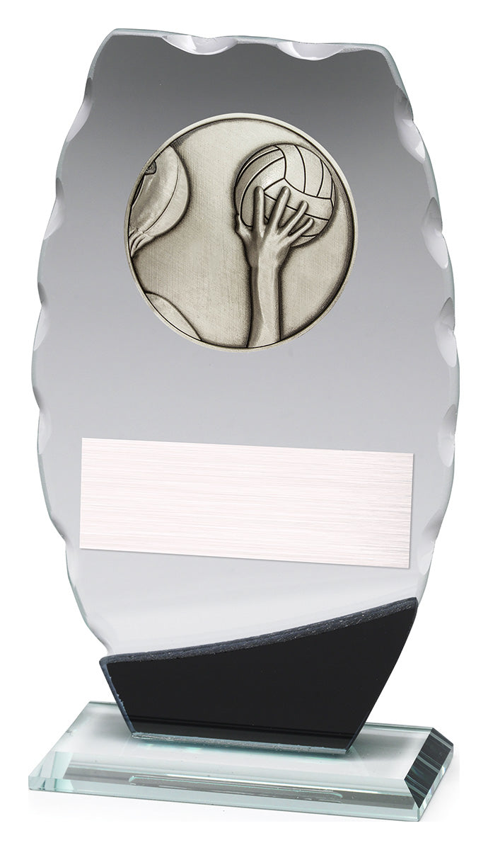 Clipped Oval Glass - Water Polo - 170mm