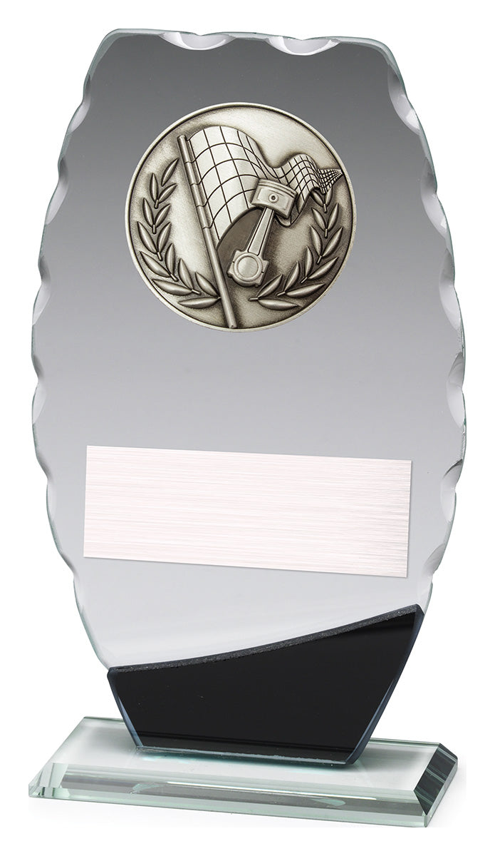 Clipped Oval Glass - Motorsport - 190mm