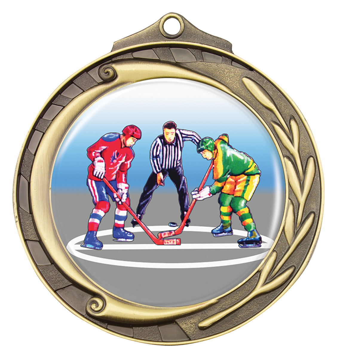 Wreath - Ice Hockey - Gold