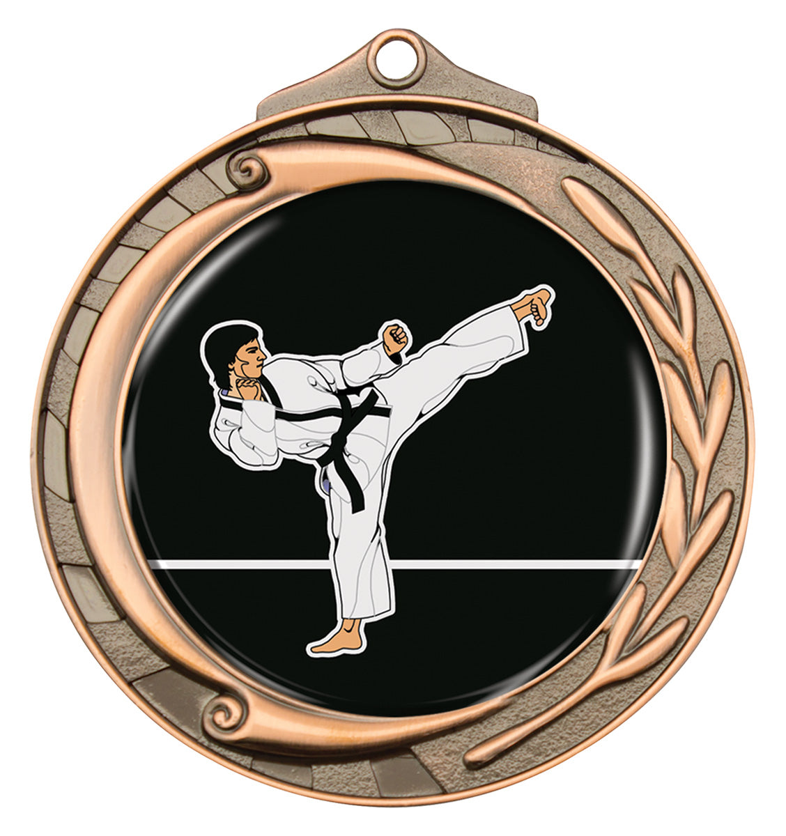 Wreath - Martial Arts - Bronze