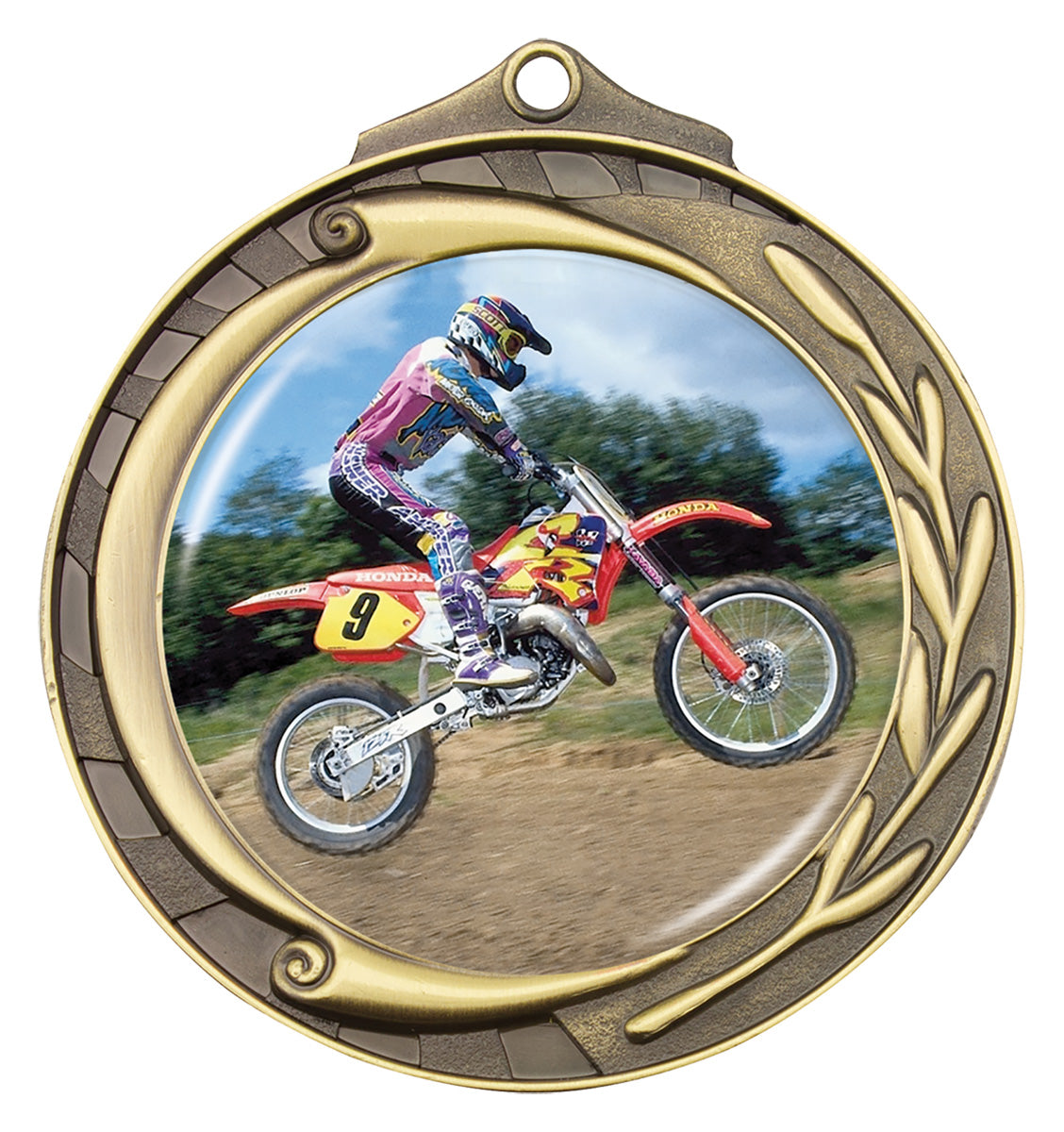 Wreath - Motocross - Gold