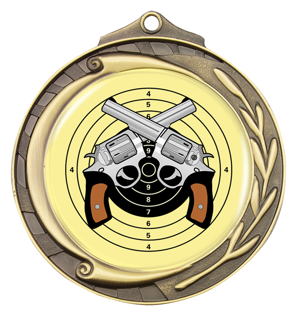 Wreath - Revolvers - Gold