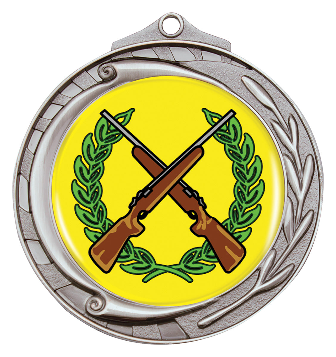 Wreath - Rifles - Silver