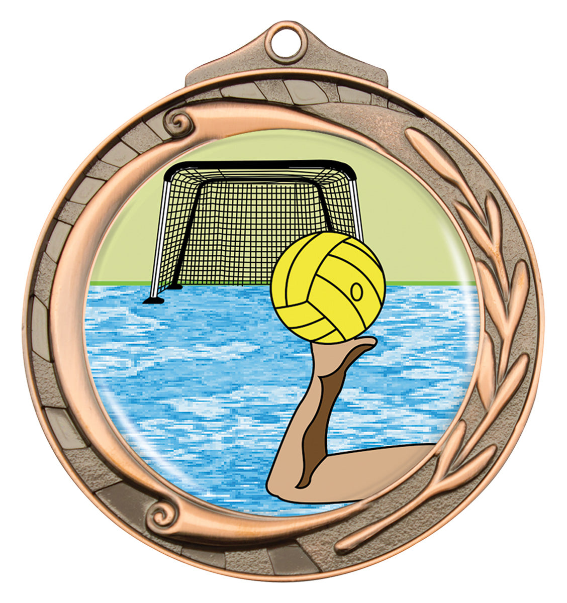 Wreath - Water Polo - Bronze
