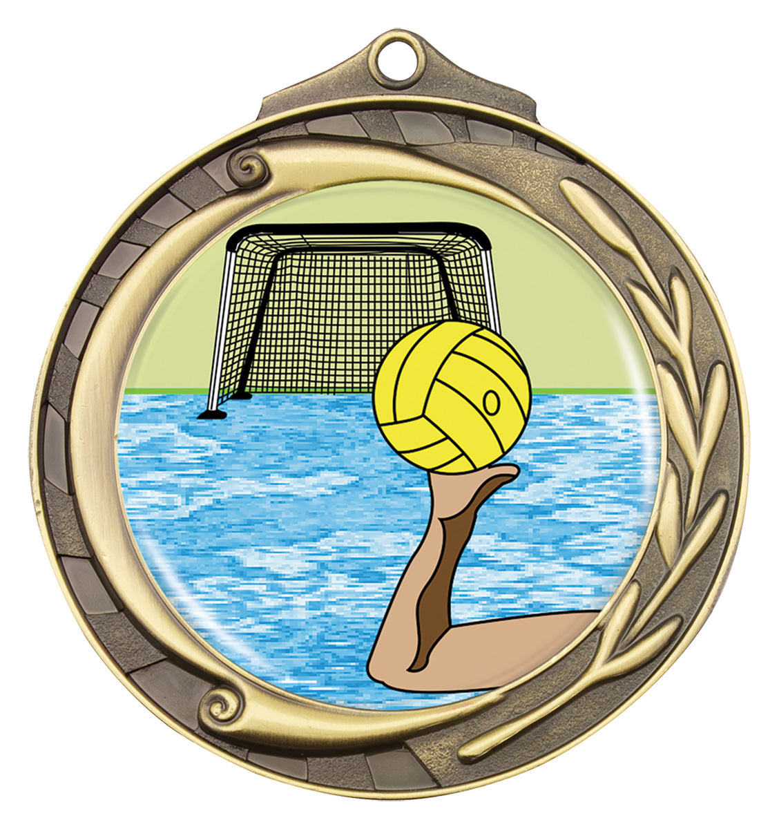 Wreath - Water Polo - Gold