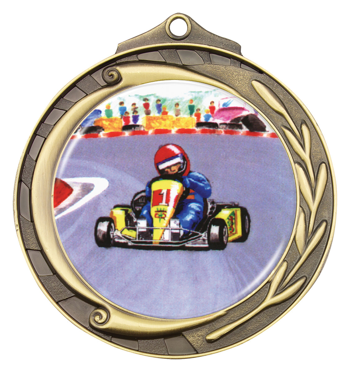 Wreath - Go Kart - Gold