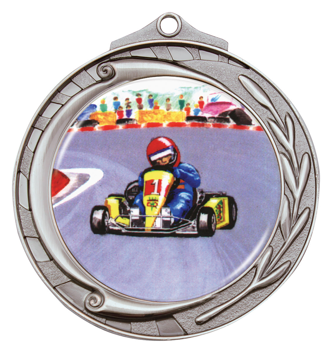 Wreath - Go Kart - Silver