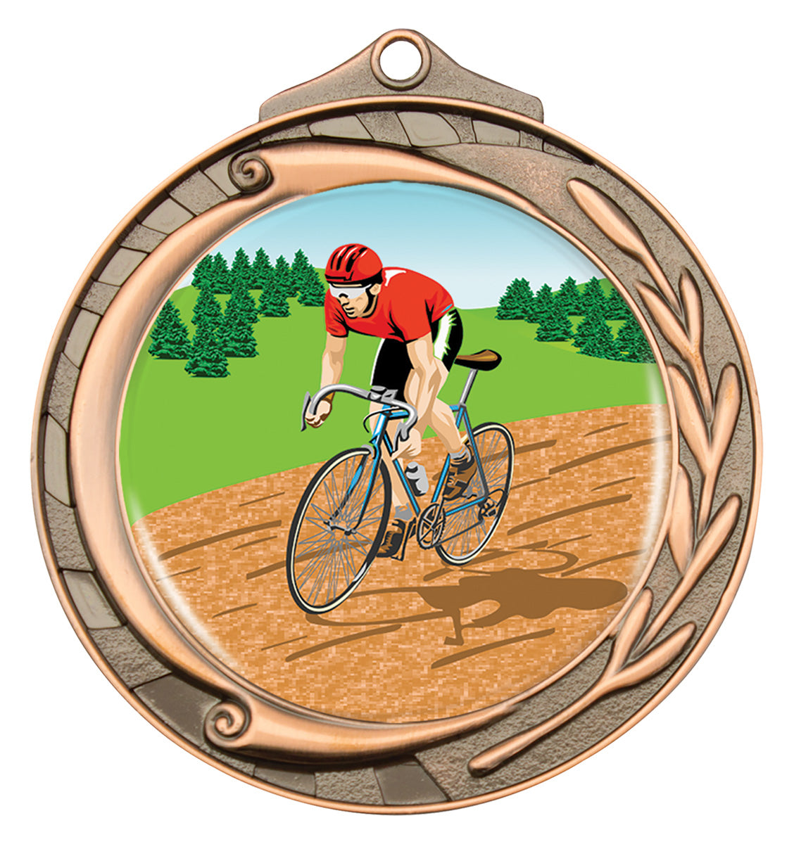 Wreath - Cycling - Bronze