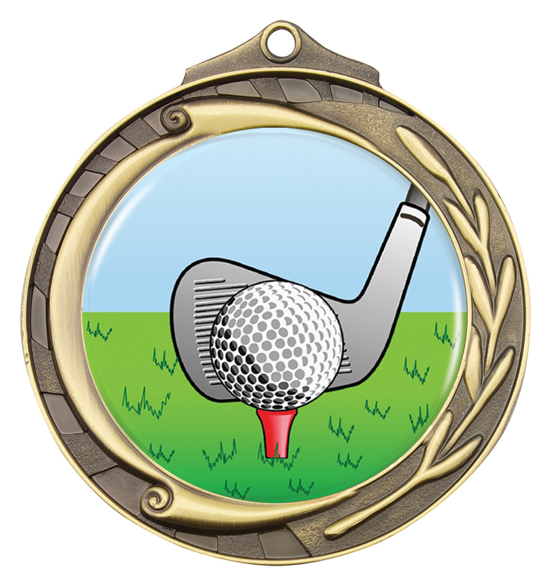 Wreath - Golf - Gold
