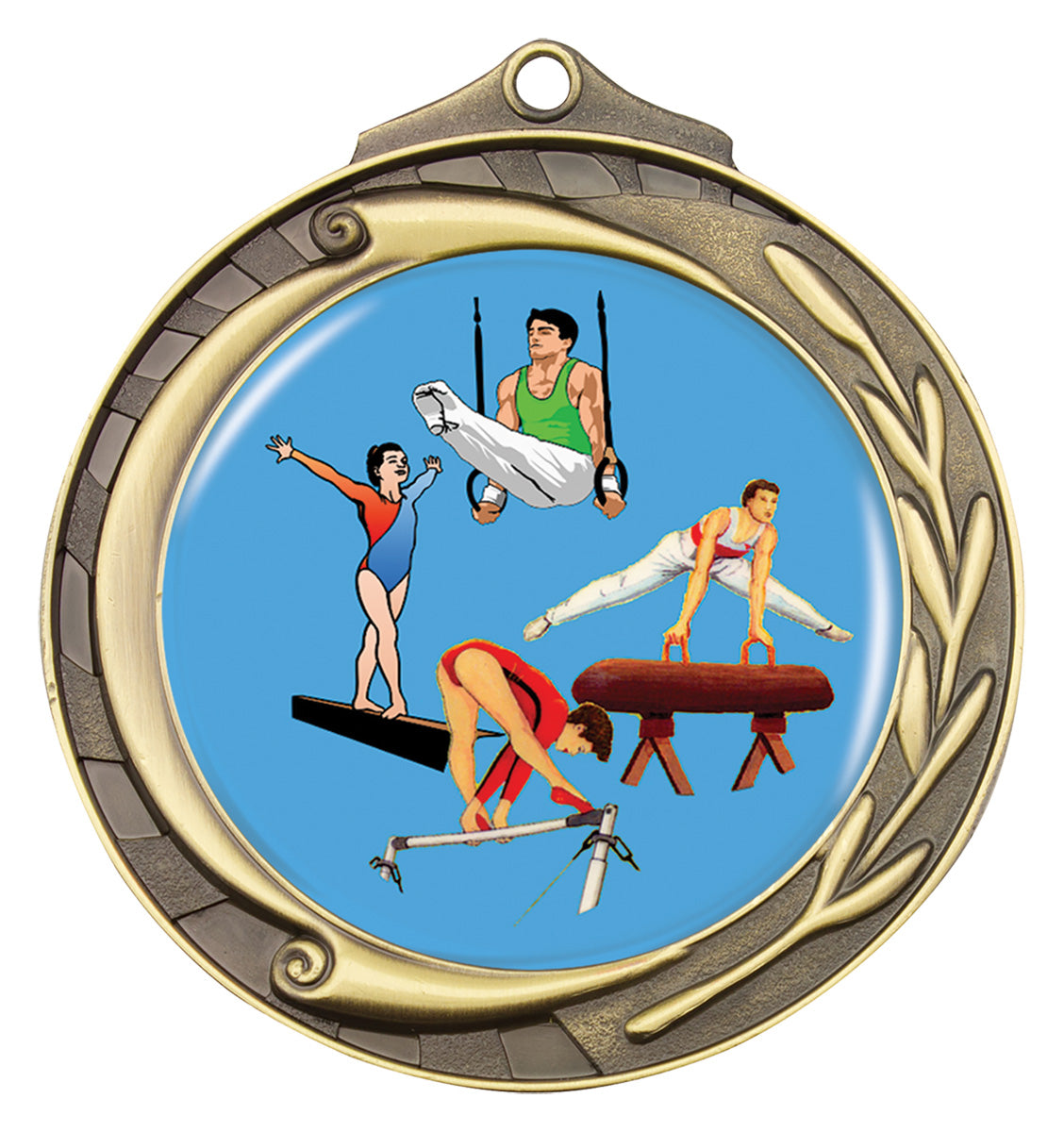 Wreath - Gymnastics - Gold