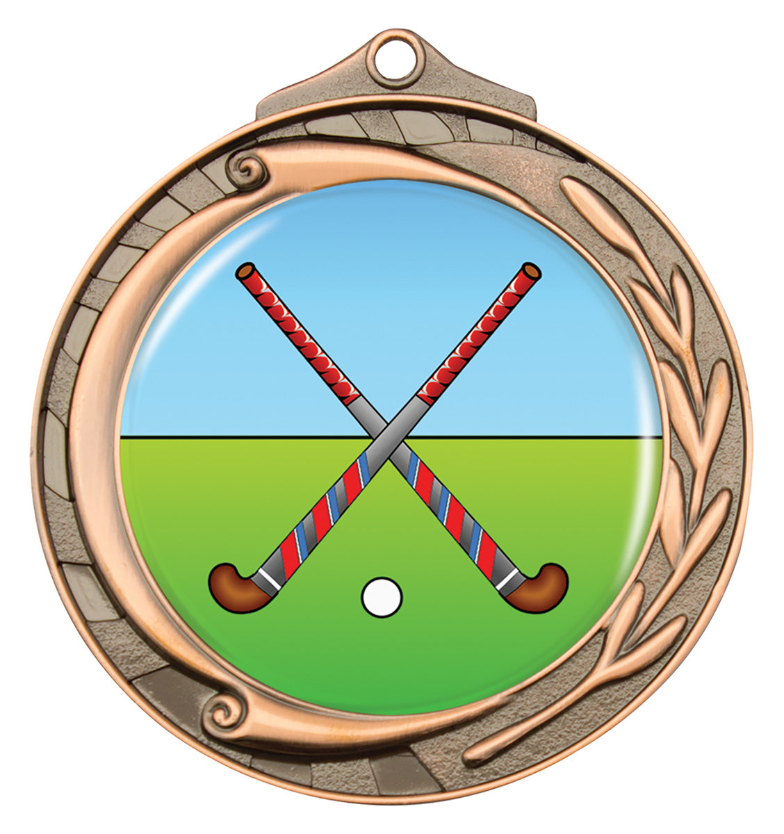 Wreath - Hockey - Bronze