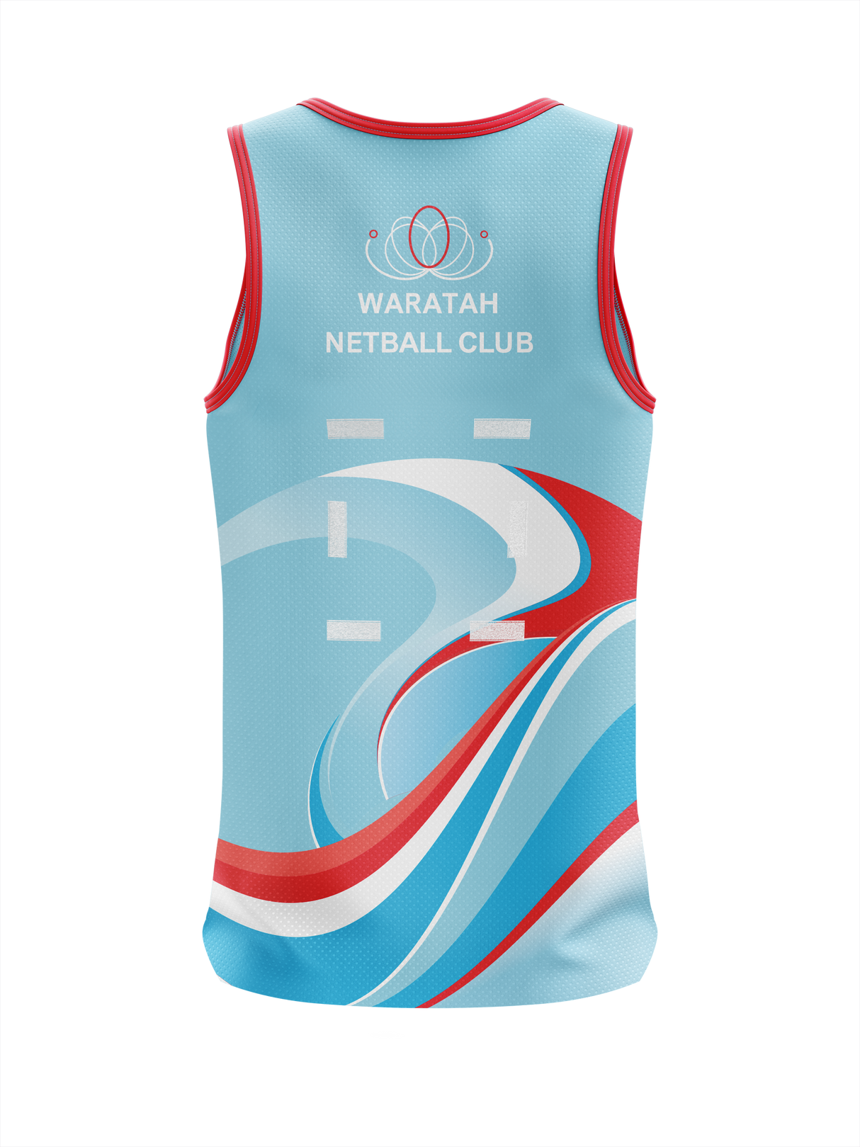 Waratah Netball Player's Singlet