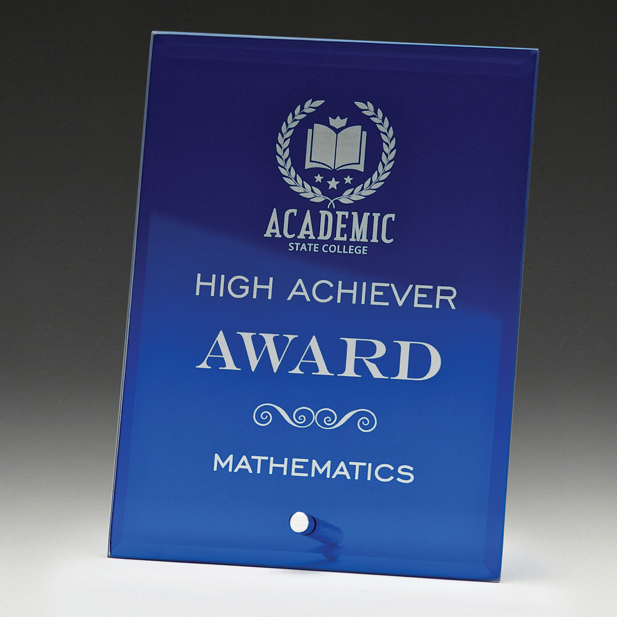 Craft Plaque Blue  - 200mm