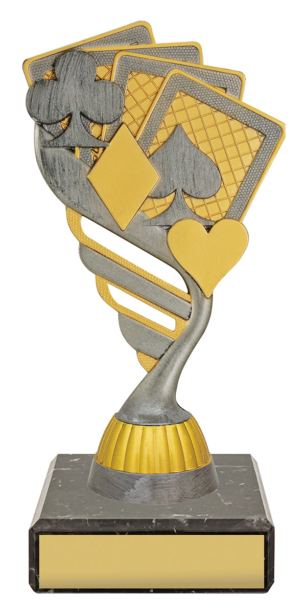 Poker Trophy - 150mm