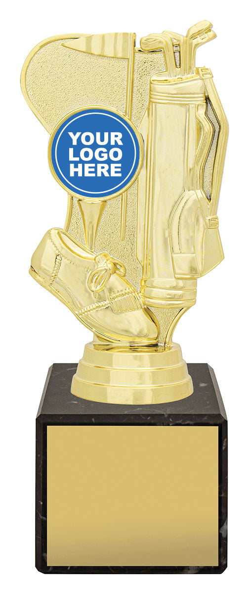 Marble Column - Golf Theme - 170mm