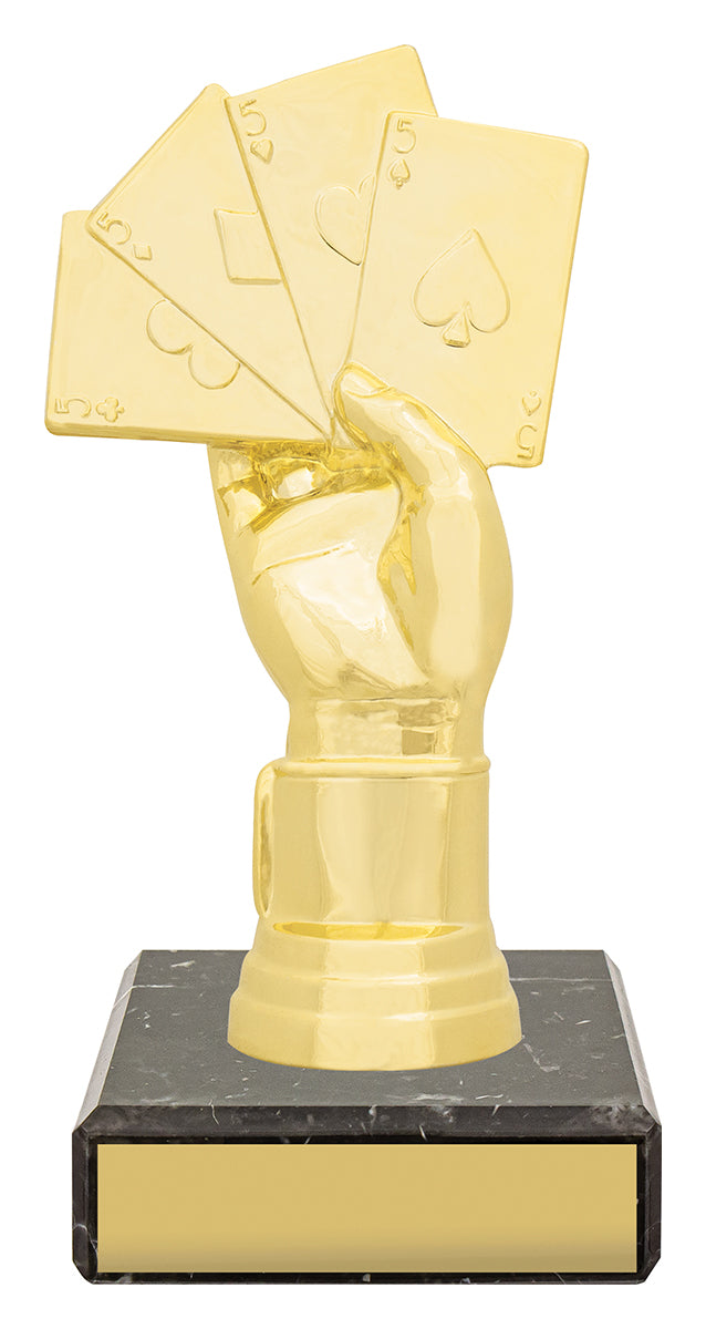 Figure Trophy - Poker - 135mm