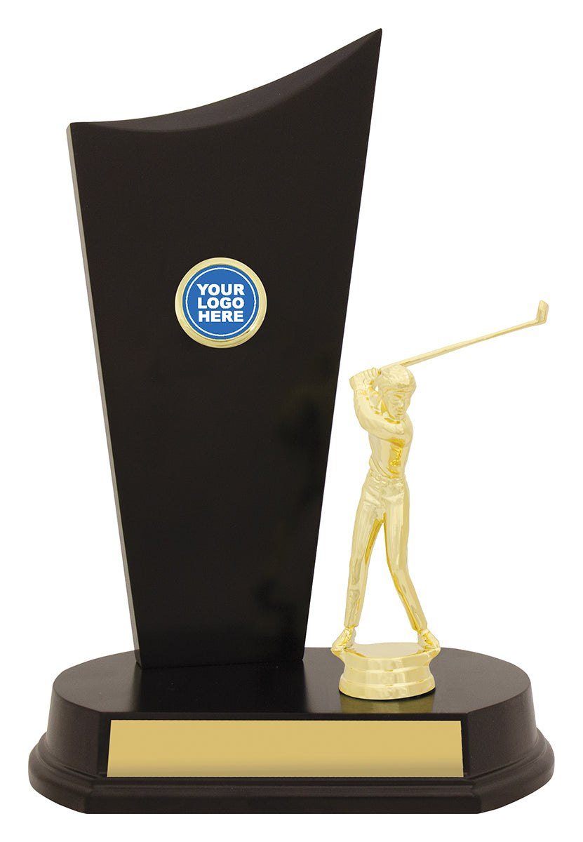 Male Golfer Timber Crest - 285mm