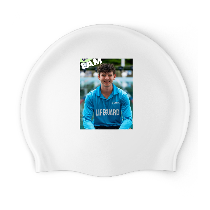 Design Your Own Printed Flat Silicone Swim Cap