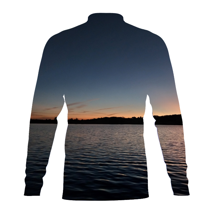 Design Your Own Fishing Shirt - Blank Blue/Green