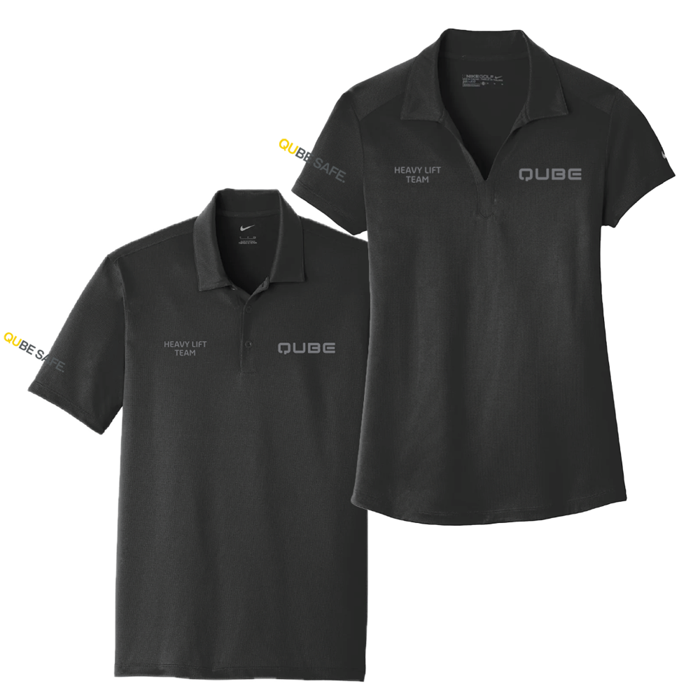 BULK BUY QUBE Black Polo (NIKE) (883681)