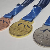 Round Gold Solid Medal