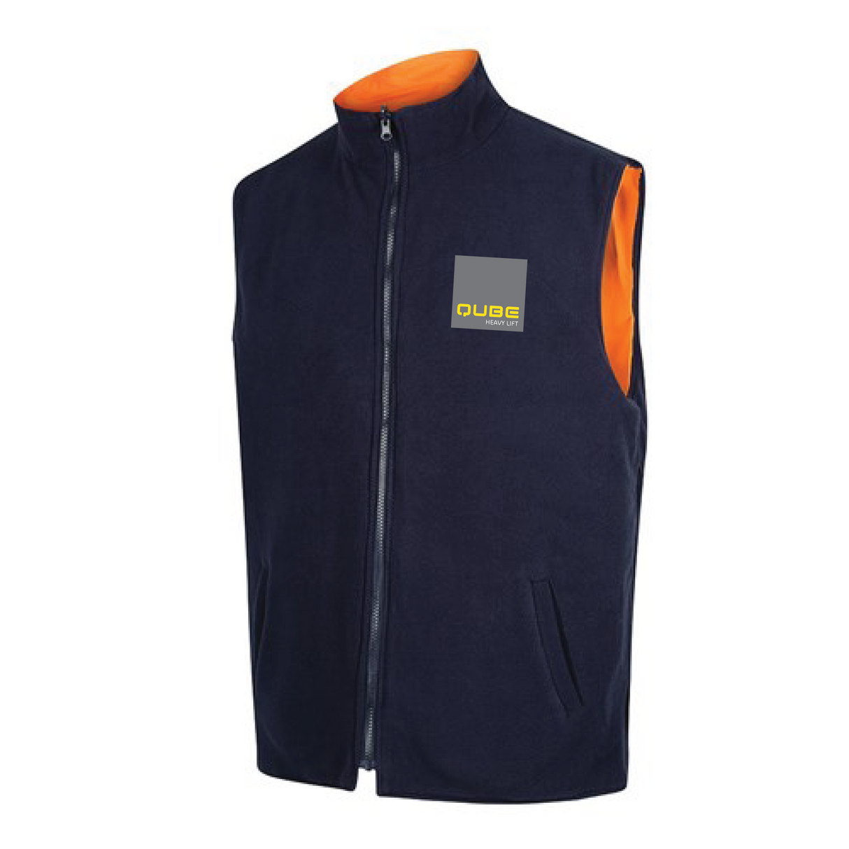 BULK BUY Hi-Vis Reversible Vest with Reflective Tape