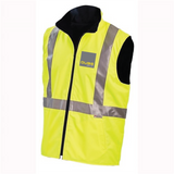 BULK BUY Hi-Vis Reversible Vest with Reflective Tape