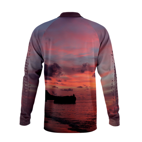 Design Your Own Fishing Shirt - Blank Pink/Purple
